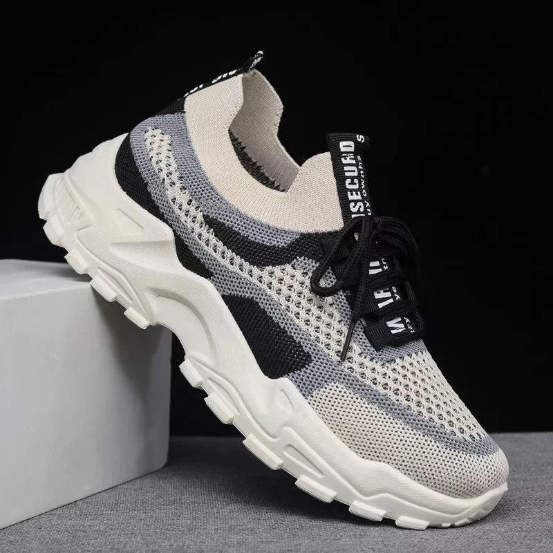 2024 Fashionable Flying Woven Women's Running Shoes Korean-Style Women's Shoes Breathable Lightweight Sports Shoes Ladies Shoes - AliExpress 322 - Image 2
